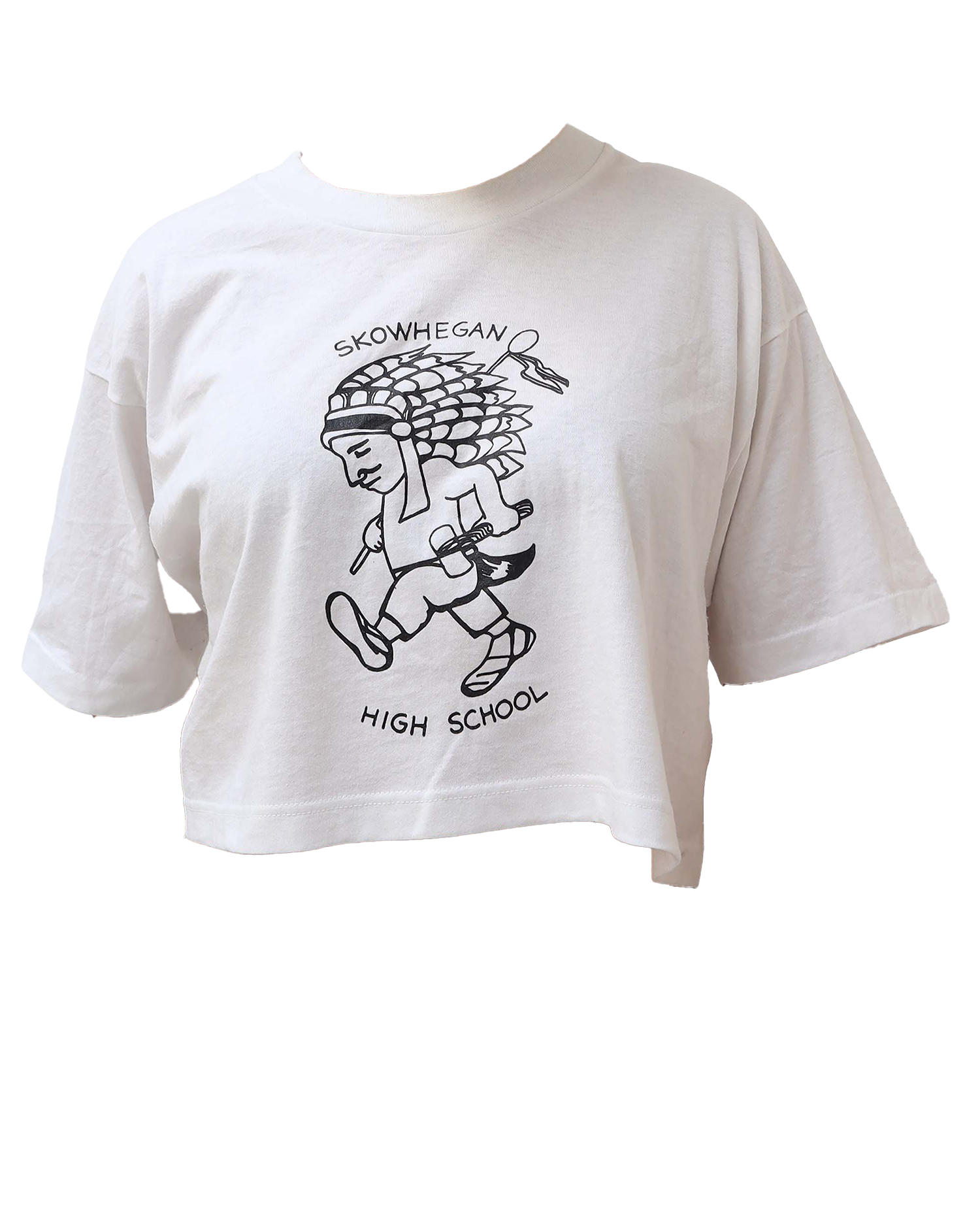 Croptop Upcyclé - XL - Blanc