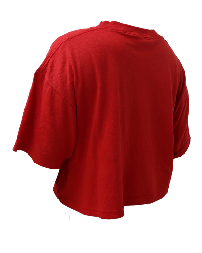 Croptop Upcyclé - XL - Rouge