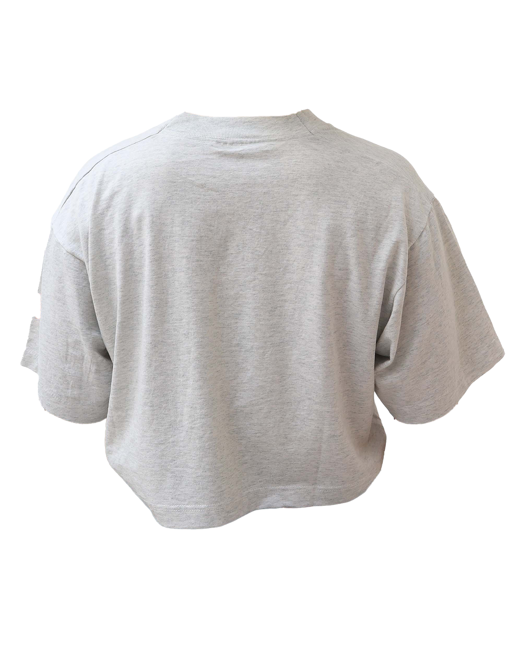 Croptop Upcyclé - L- Gris
