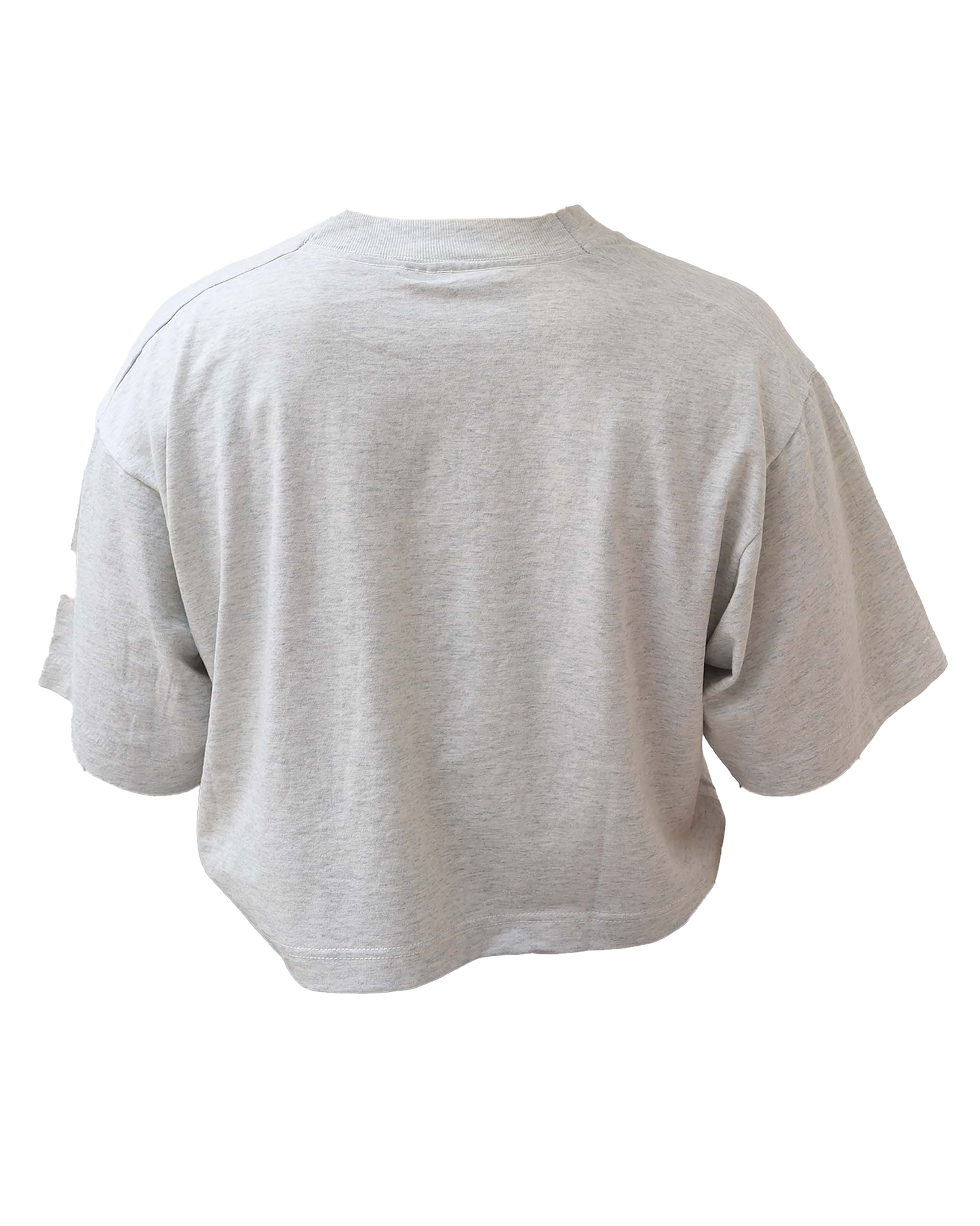 Croptop Upcyclé - L- Gris