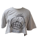 Croptop Upcyclé - Gris