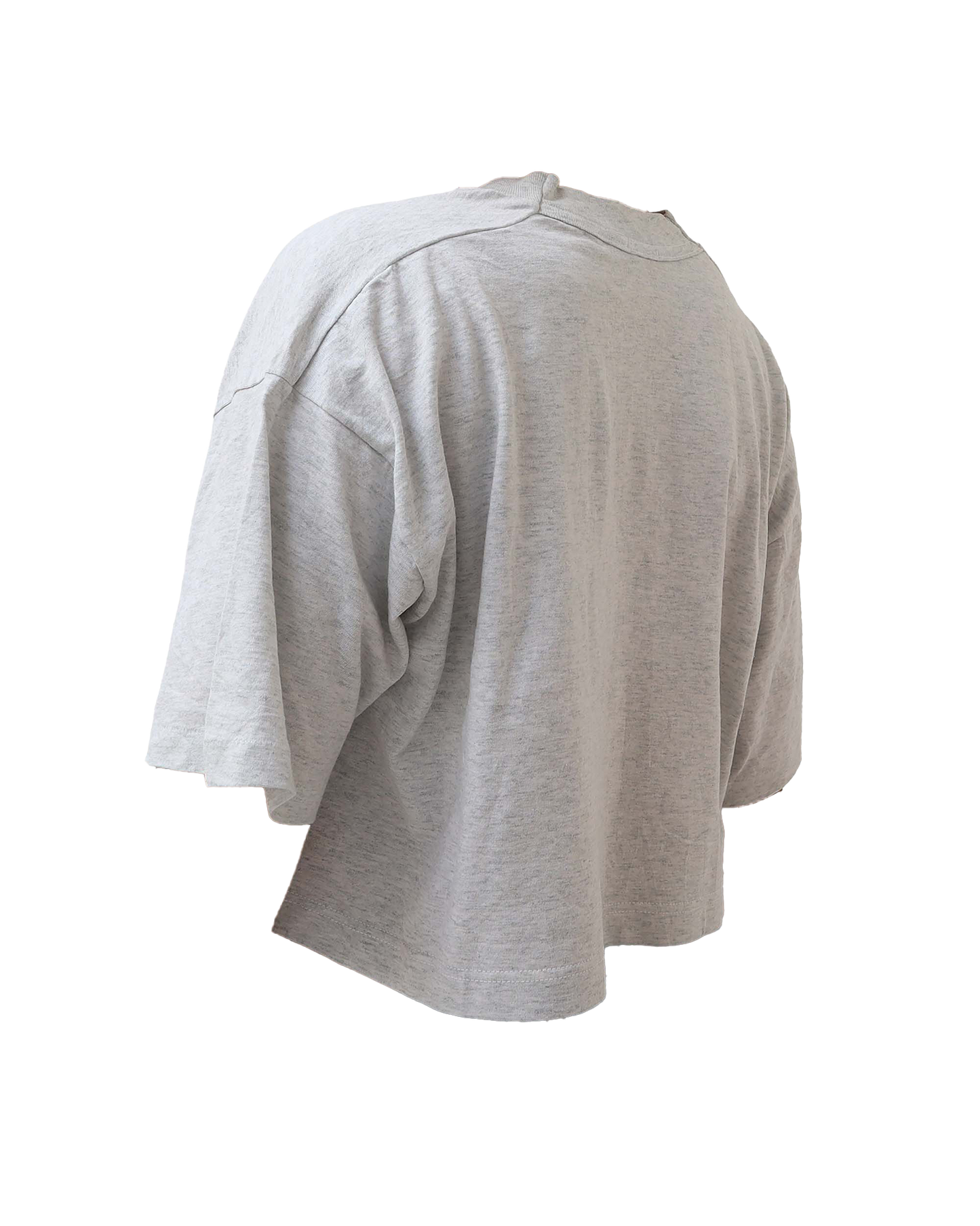 Croptop Upcyclé - Gris