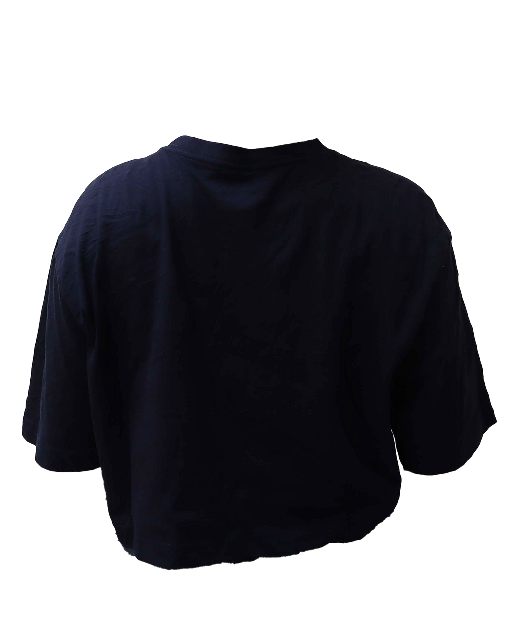 Croptop Upcyclé - L - Bleu foncé