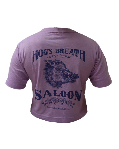 Croptop Upcyclé - S - Mauve