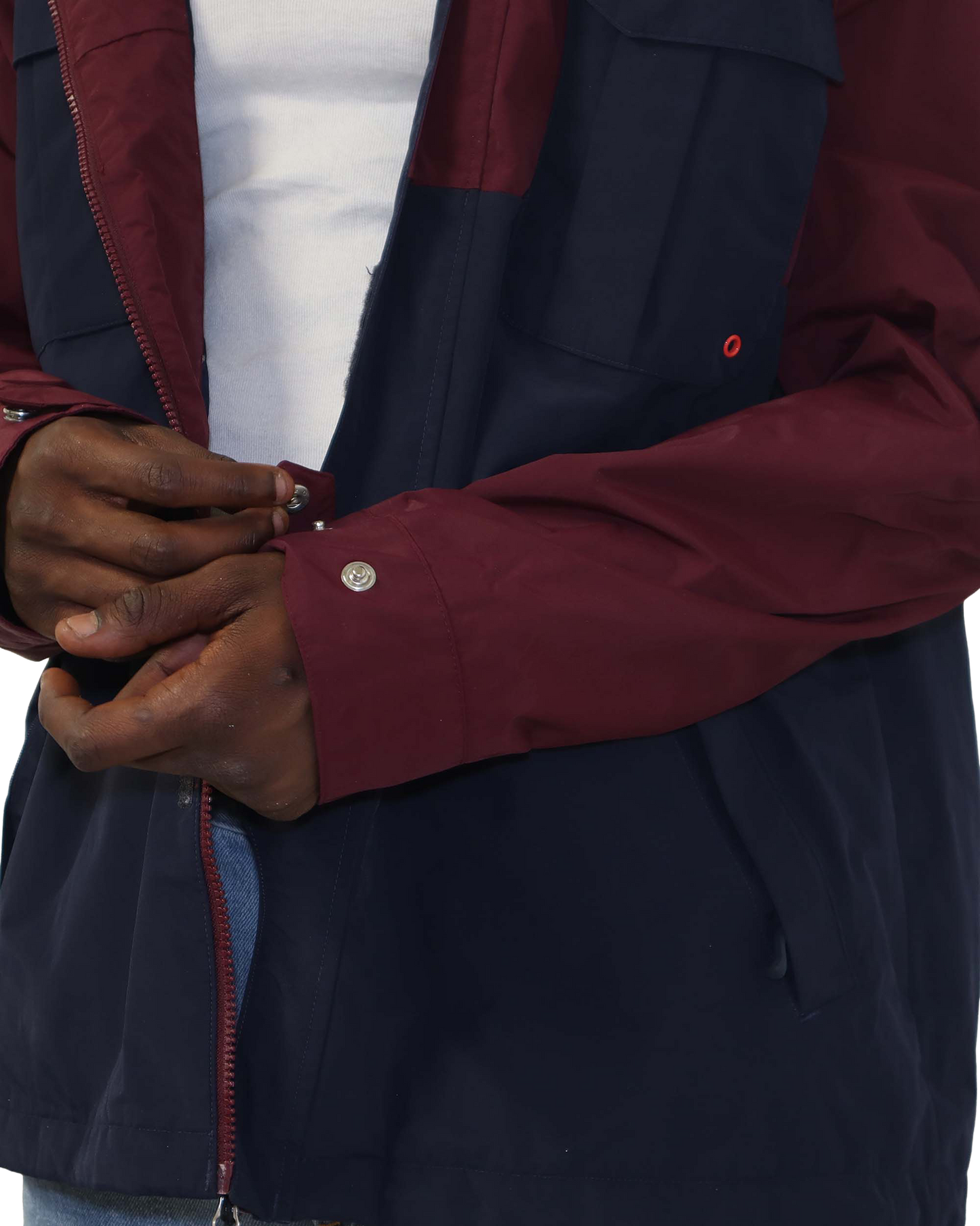 Veste Adidas - XL - Bleu foncé, Bordeaux