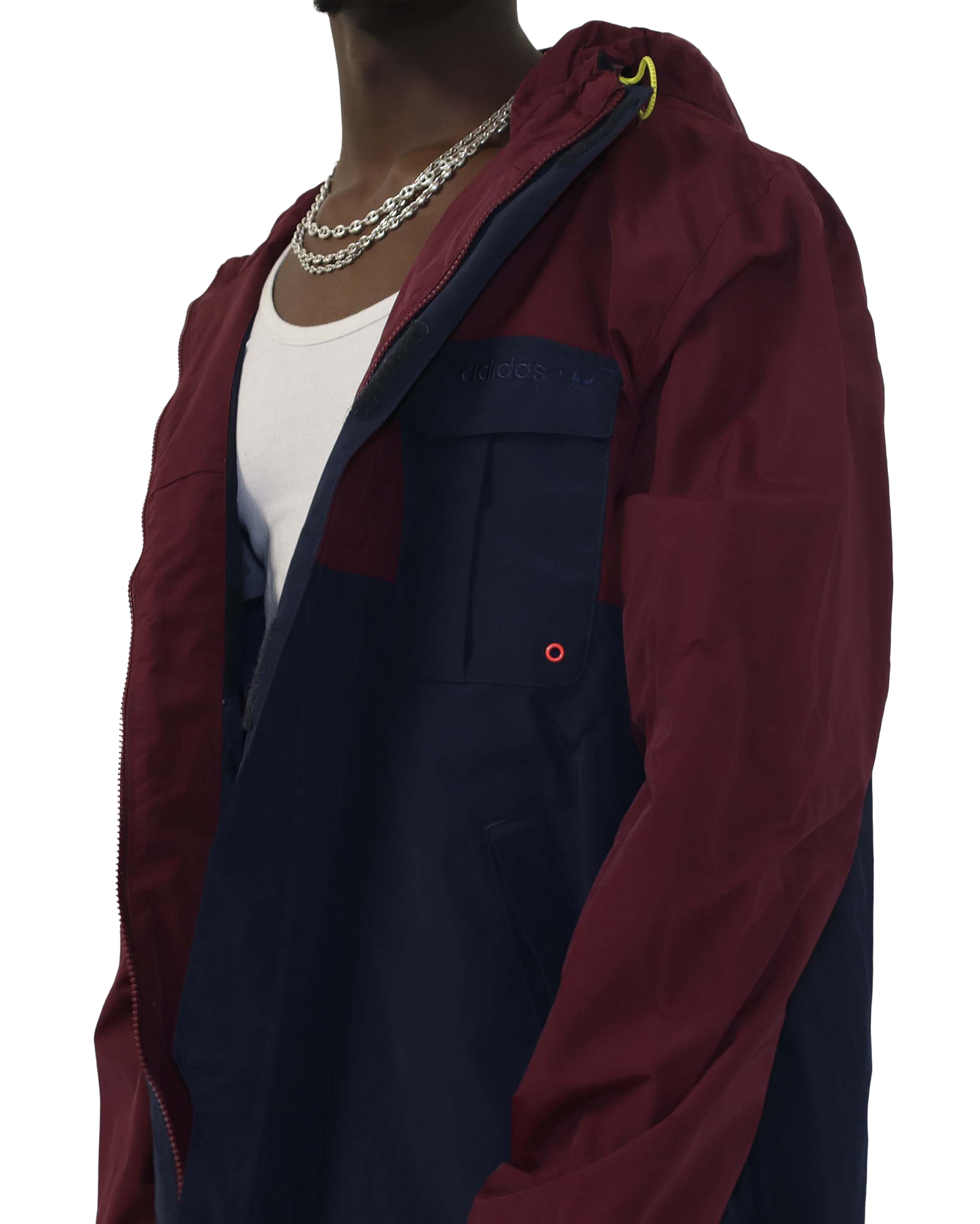 Veste Adidas - XL - Bleu foncé, Bordeaux