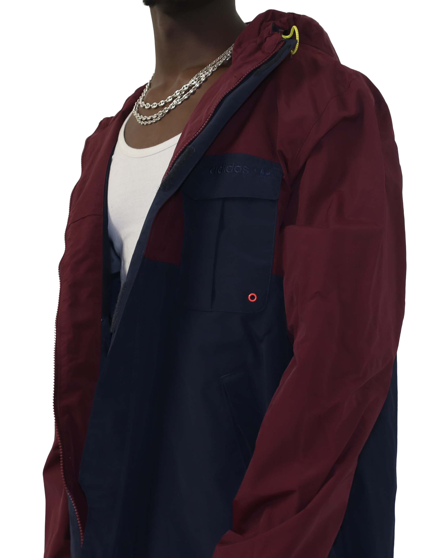 Veste Adidas - XL - Bleu foncé, Bordeaux