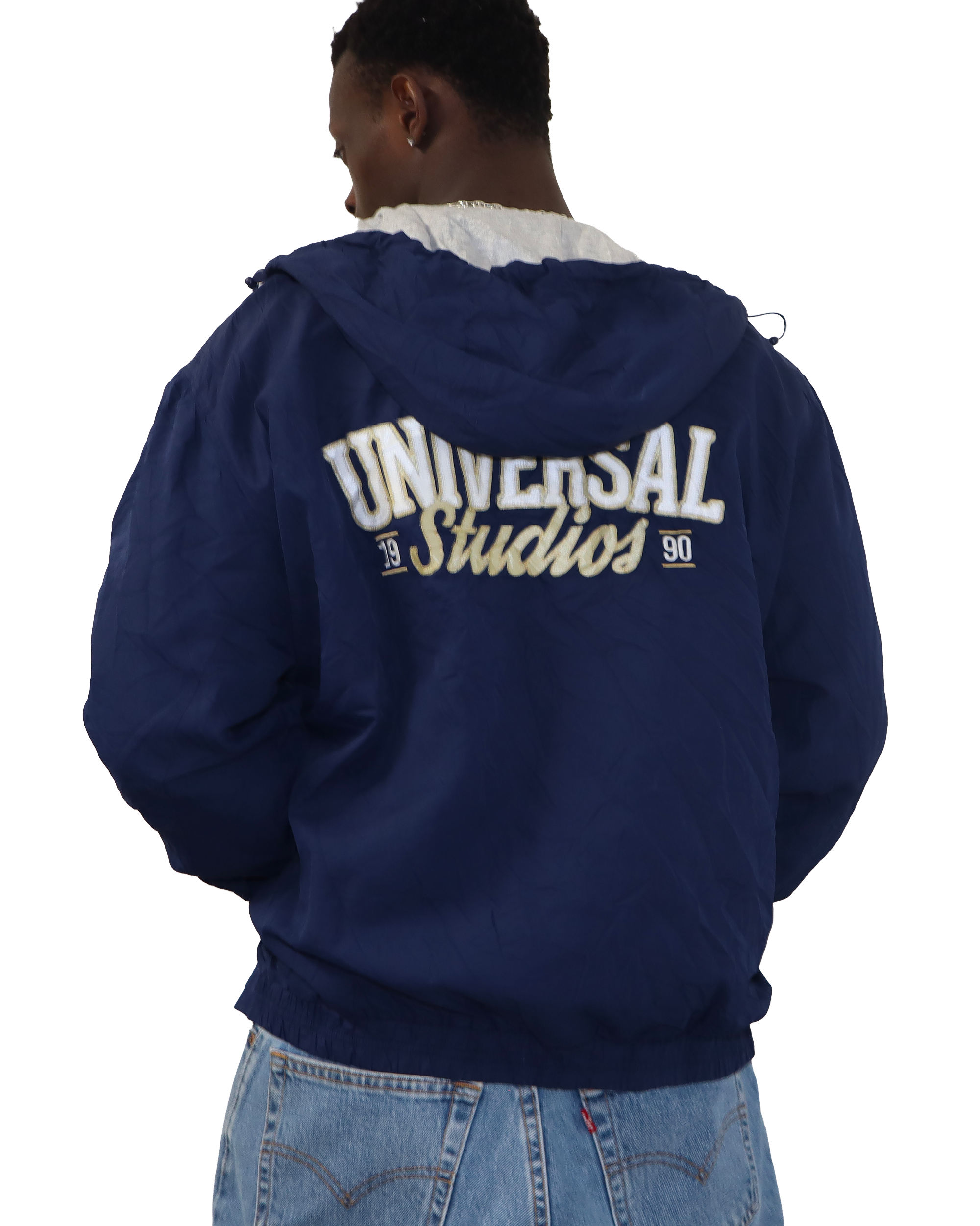 Veste Oversize Universal Studio à capuche - XL - Bleu foncé