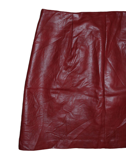 Jupe trapèze - M - Rouge