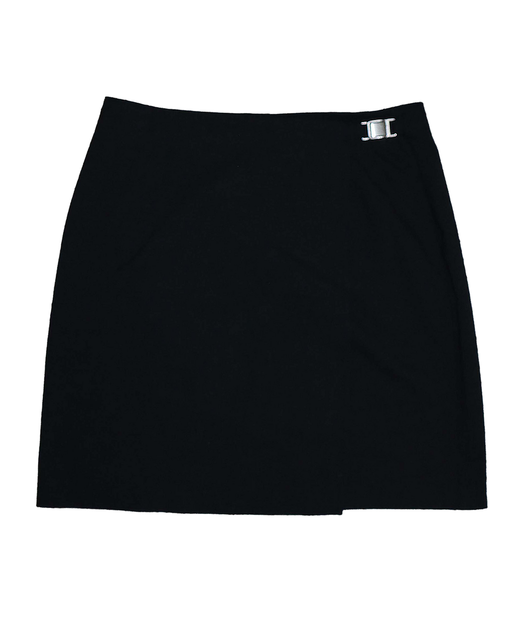 Jupe portefeuille - L - Noir et beige