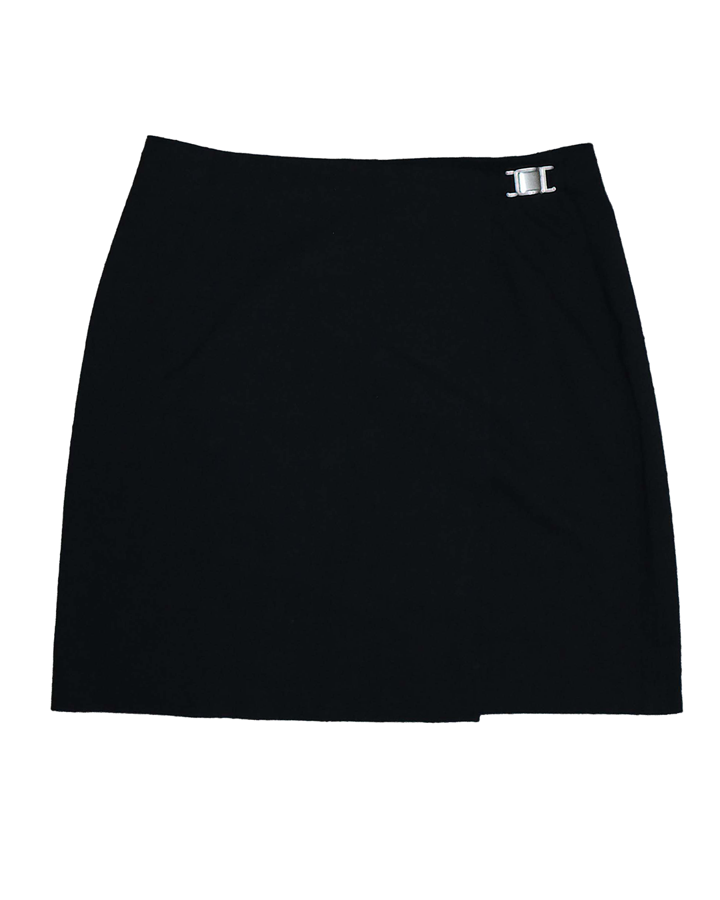 Jupe portefeuille - L - Noir et beige