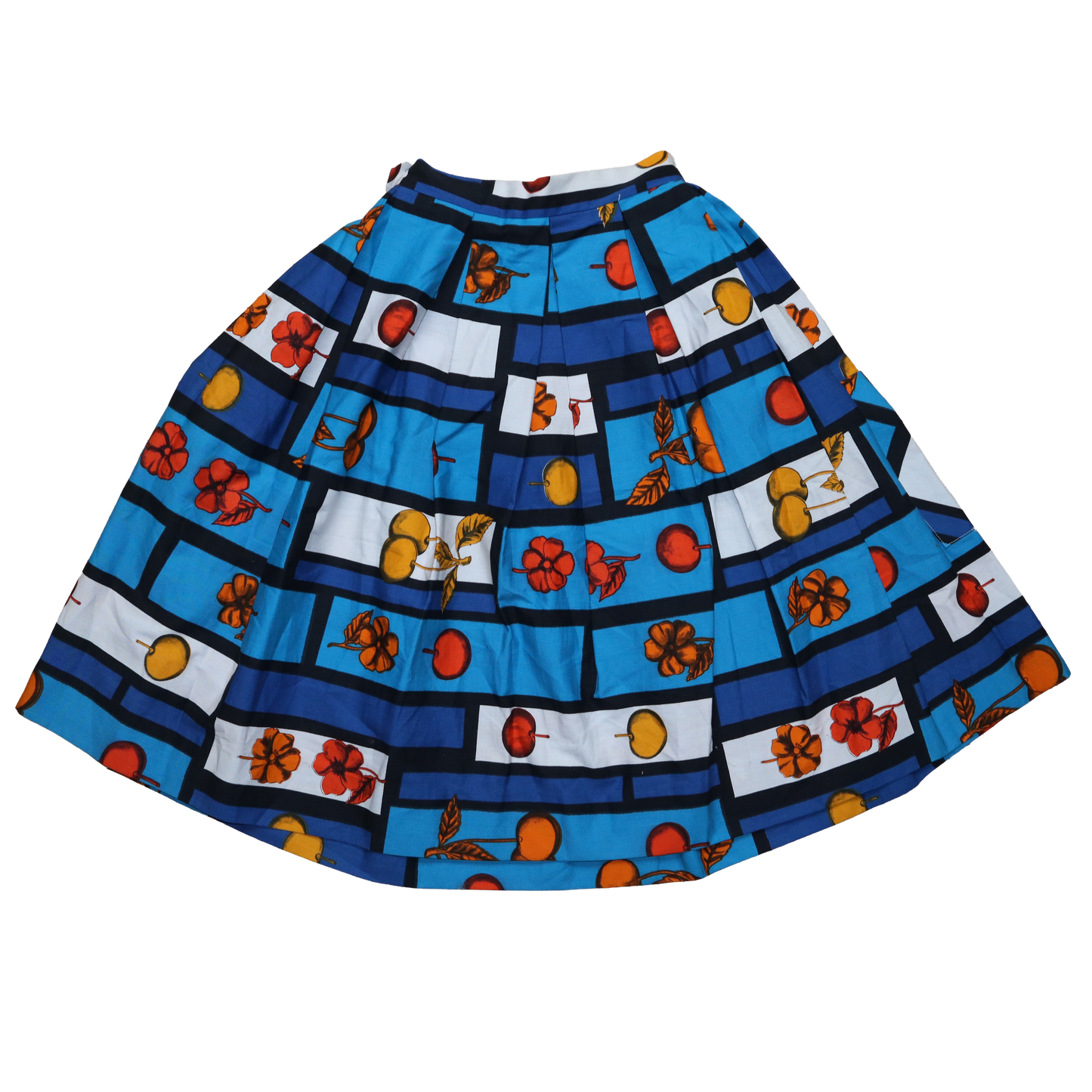 Jupe plissée à motifs - XS