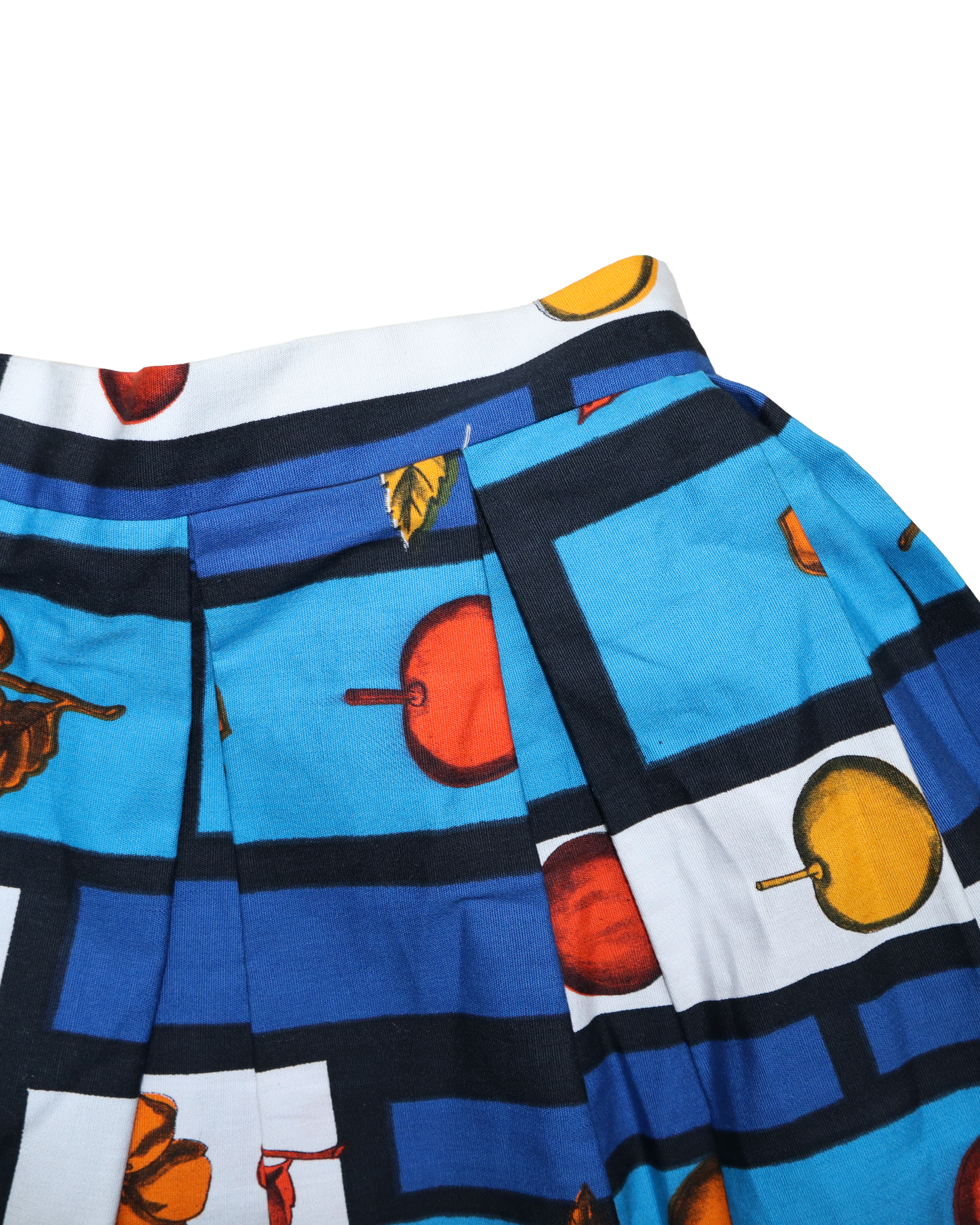 Jupe plissée à motifs - XS