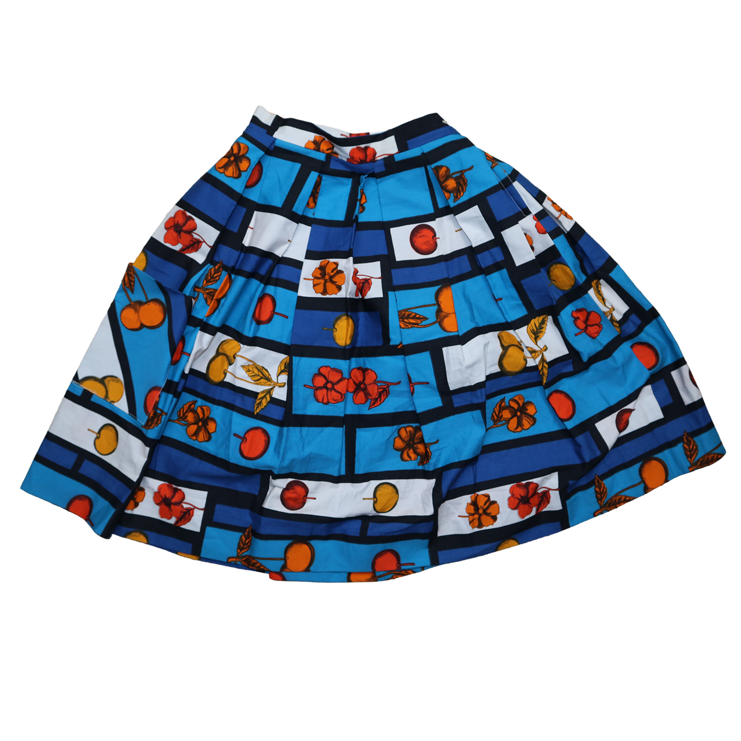 Jupe plissée à motifs - XS