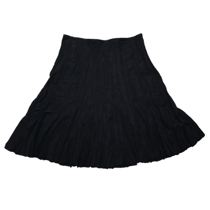 Jupe plissée - L - Noir