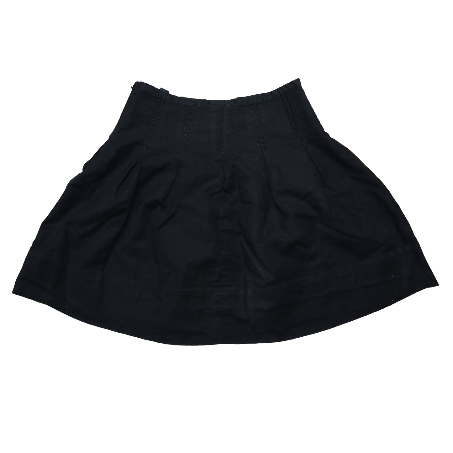 Jupe GAP évasée à plis discrets - M - Noir