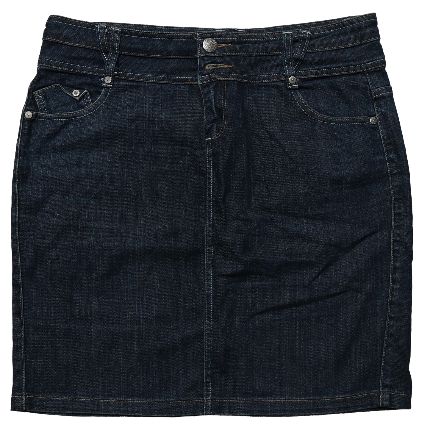 Jupe droite en jeans - XL