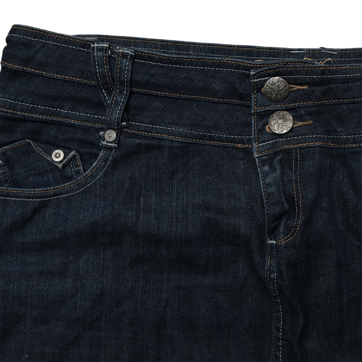 Jupe droite en jeans - XL