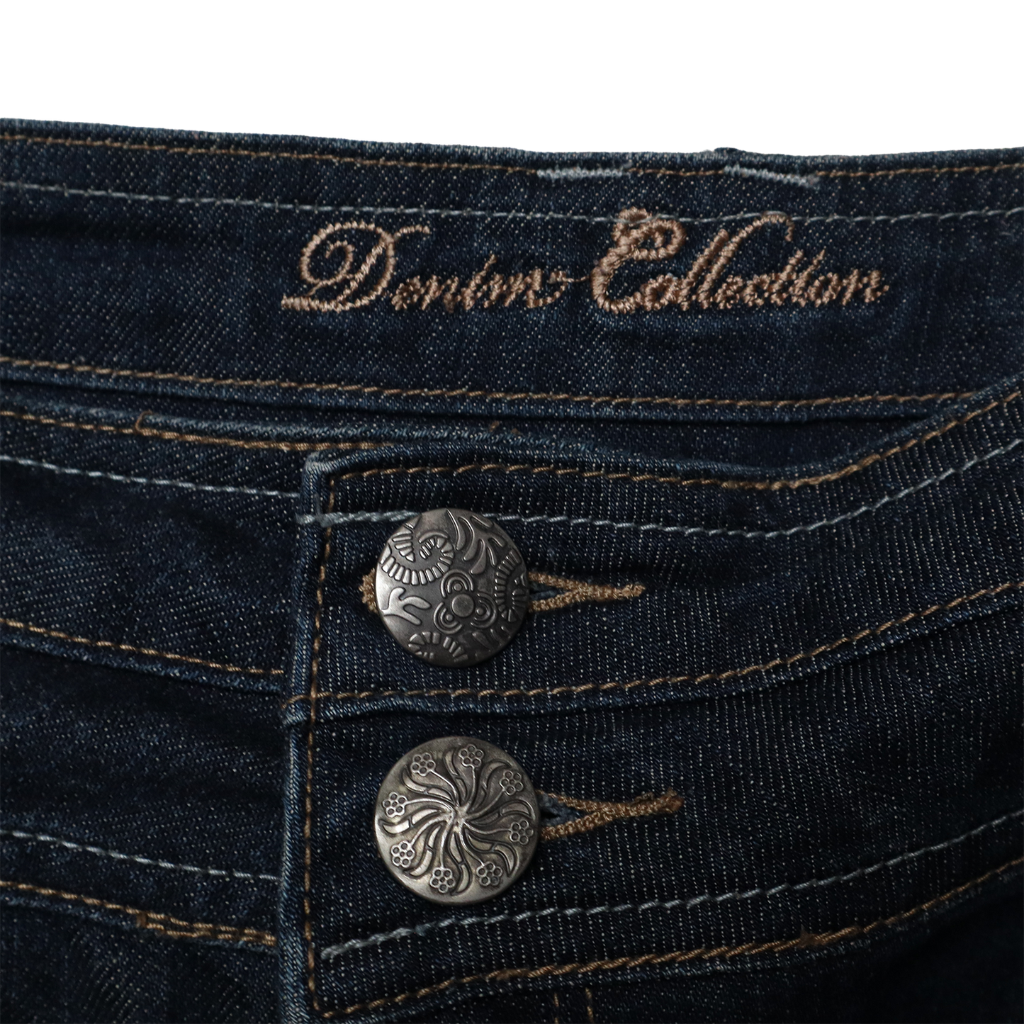 Jupe droite en jeans - XL