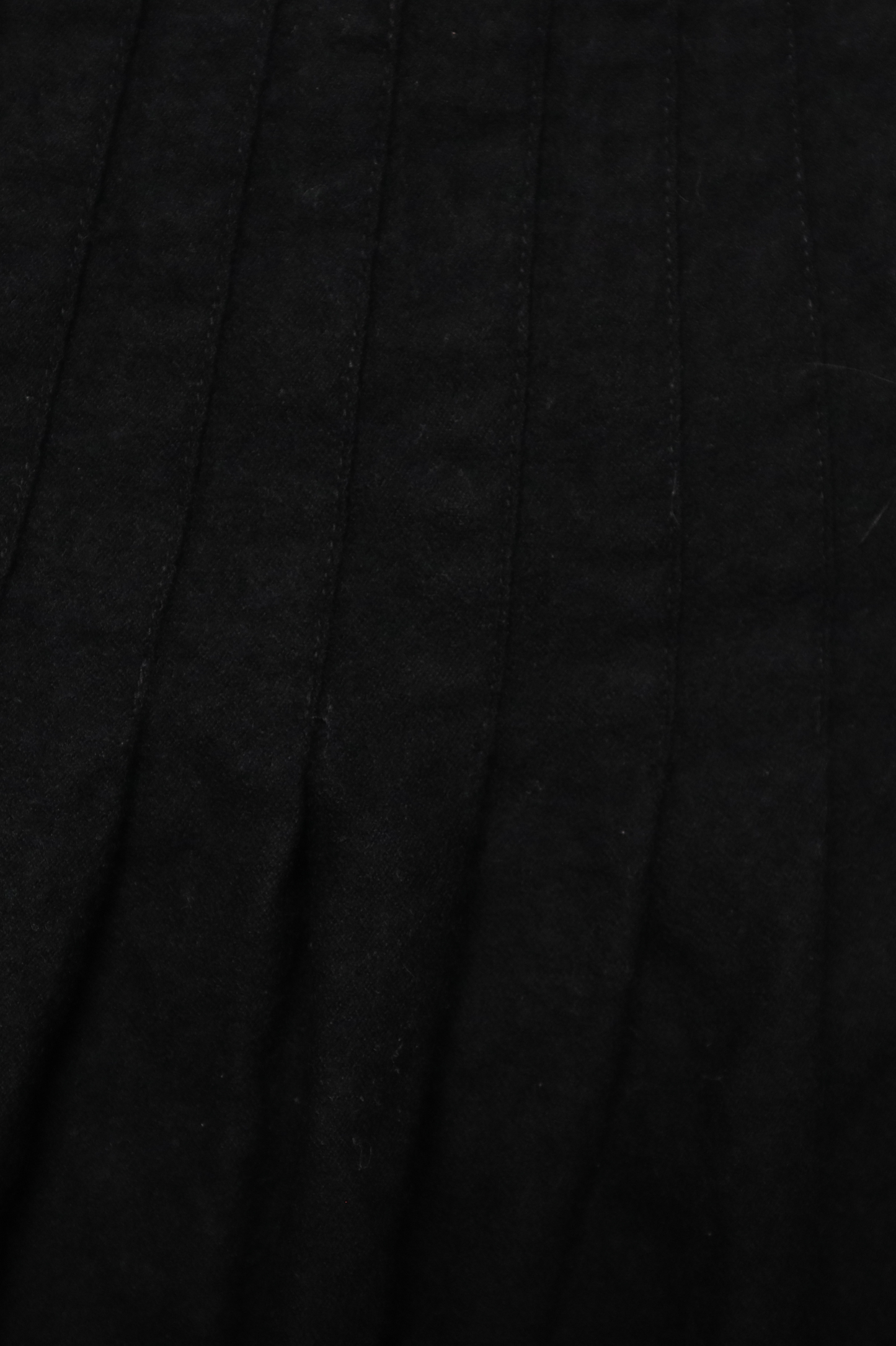 Jupe portefeuille en feutre - L - Noir