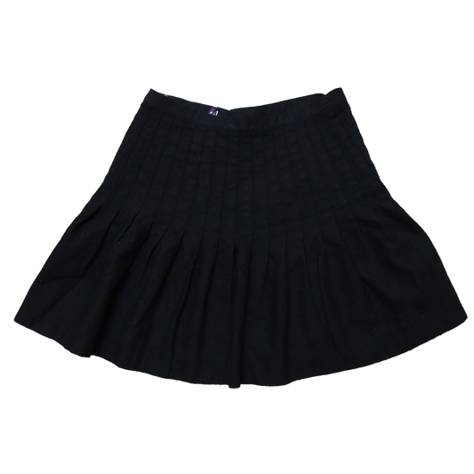 Jupe portefeuille en feutre - L - Noir